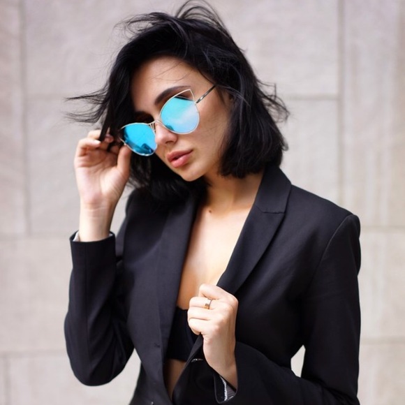 Top Foxx Accessories - Top Foxx Indecent Cateye Sunnies